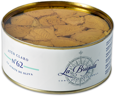 CONSERVAS LA BRÚJULA LB62 YELLOWFIN TUNA TRUNK IN OLIVE OIL