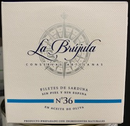 CONSERVAS LA BRÚJULA LB36 SARDINE FILLET SKINLESS / BONELESS OLIVE OIL 4.6 ONZ.