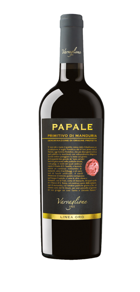 VARVAGLIONE PAPALE LINEA ORO PRIMITIVO DI MADURIA