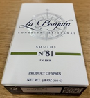 CONSERVAS LA BRÚJULA LB81 SMALL SQUIDS IN INK  6/8 3.8 ONZ.