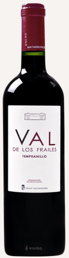 VAL DE LOS FRAILES TEMPRANILLO