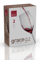RONA COPA	GRACE	Art. No. 6835 920  Bordeaux  920ml 31¼oz  H280mm 11" D105mm 4¼"