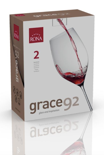 RONA COPA	GRACE	Art. No. 6835 920  Bordeaux  920ml 31¼oz  H280mm 11" D105mm 4¼"