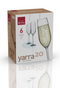 RONA COPA	YARRA	Art. No. 4735 205  Champagne Flute  205ml 7oz H228mm 9" D60mm 2½"