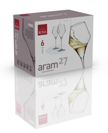 RONA COPA	ARAM	Art. No. 6508 270  Wine  270ml 9¼oz  H204mm 8" D83mm 3¼"