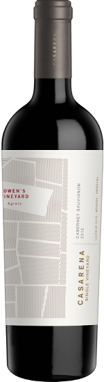 CASARENA SINGLE VINEYARD Agrelo Owen's vineyard Cabernet Sauvignon