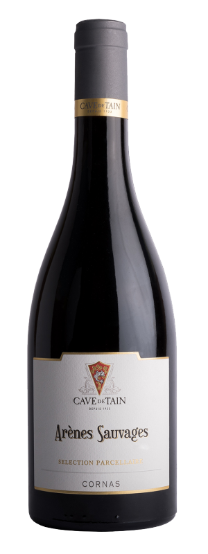 CAVE de TAIN CORNAS ROUGE " ARENES SAUVAGES" 2010