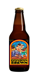 Lost Coast Cerveza Artesanal Downtown Brown 12 onz. Brown 5.0% Alc.By Vol.