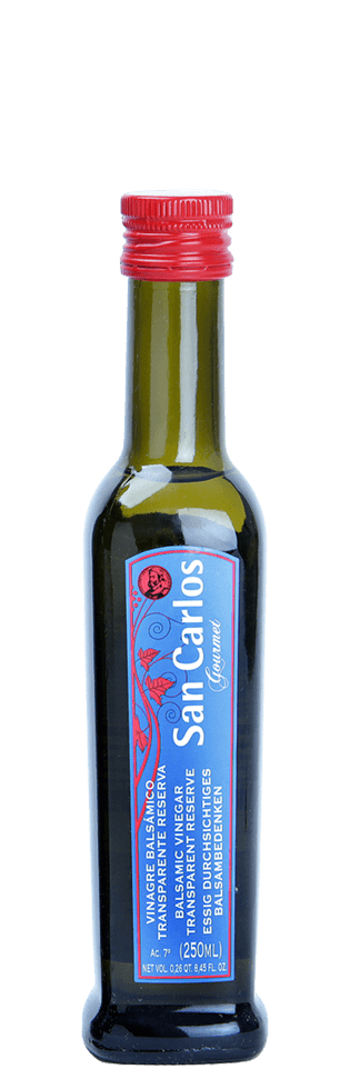 Vinagre Balsamico Transparente Gourmet Reserva 250ml.