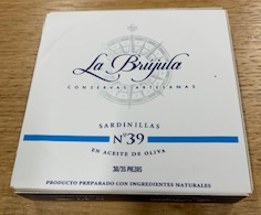 CONSERVAS LA BRÚJULA LB39-SMALL SARDINES IN OLIVE OIL RR150 30/35